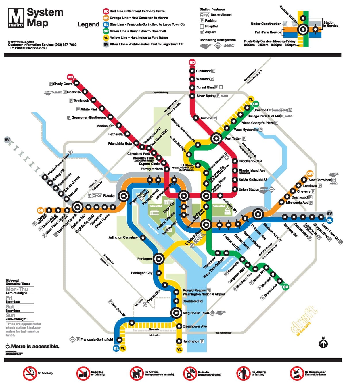 washington dc de l'argent en ligne de la carte