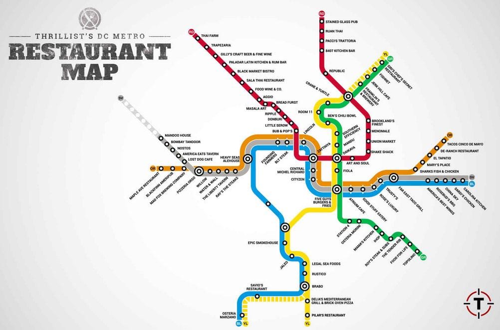 la carte de washington, dc restaurants